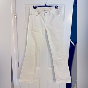 Tory Burch White Jeans 30